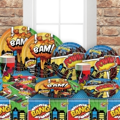 *Superhero SUPERSAVER Party Pack for 10